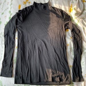 Mock neck long sleeve